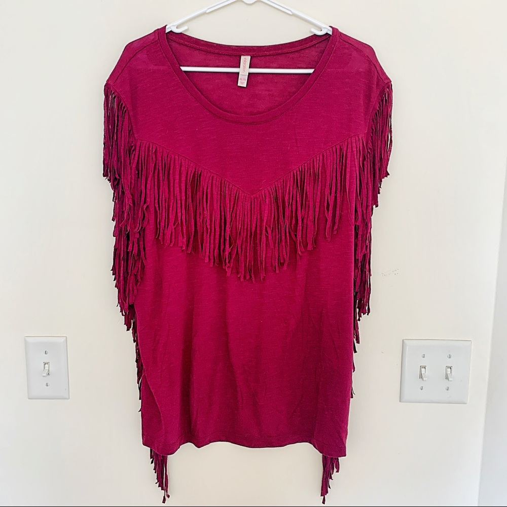 Juniors Fringe Top